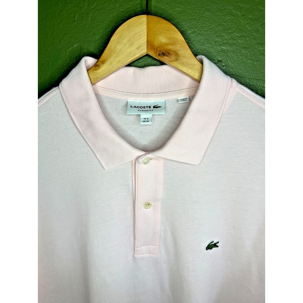 Lacoste Men's Polo Shirt Classic Fit XL Golf Preppy Business Casual - Picture 2 of 5